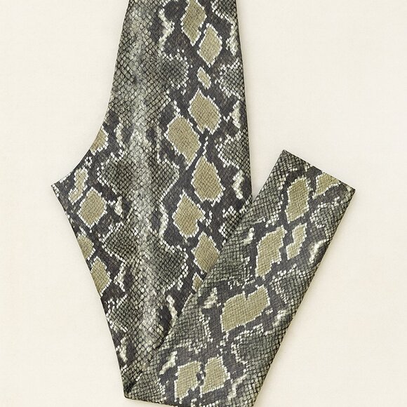 Commando Faux Leather Snakeskin Leggings High Rise Sculpt Fit Size S NWOT - Picture 4 of 6